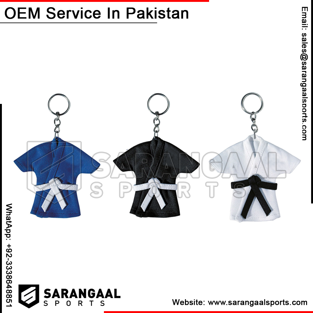 Karate Suit Keychain