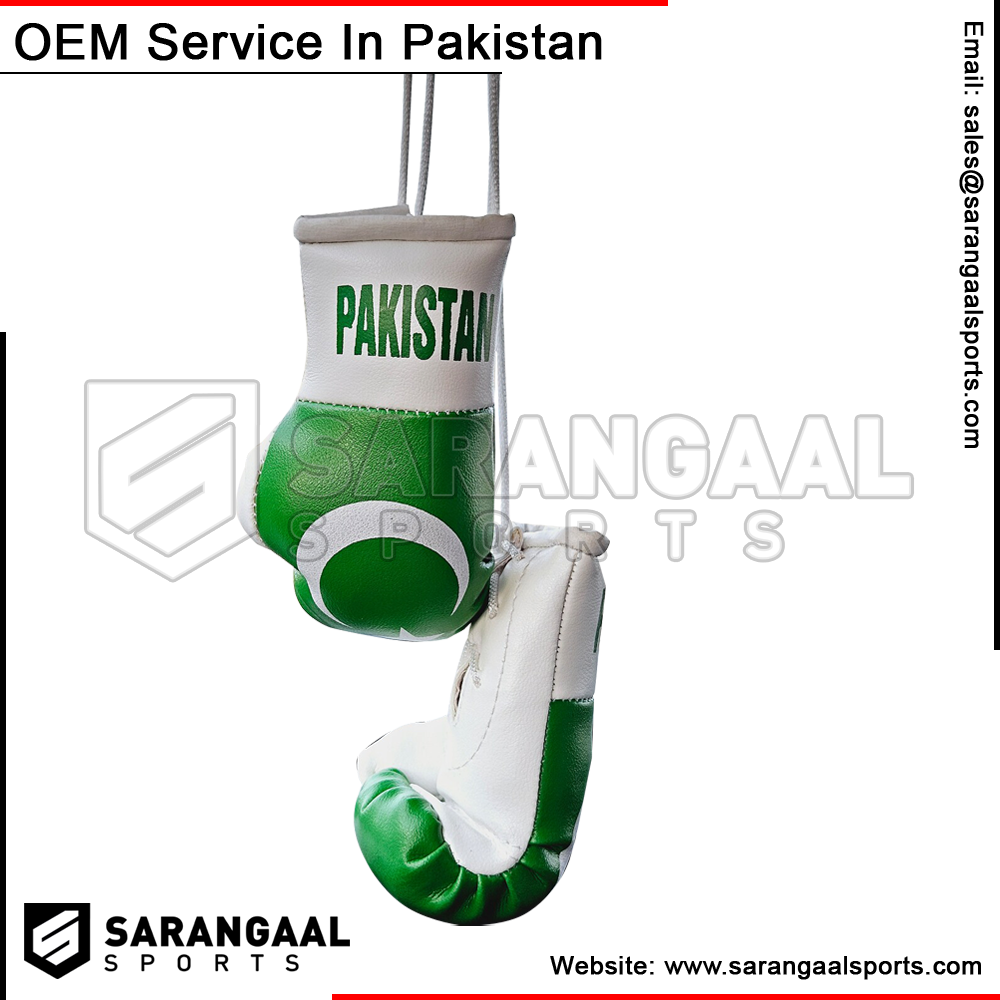 BOXING GLOVES HANGING