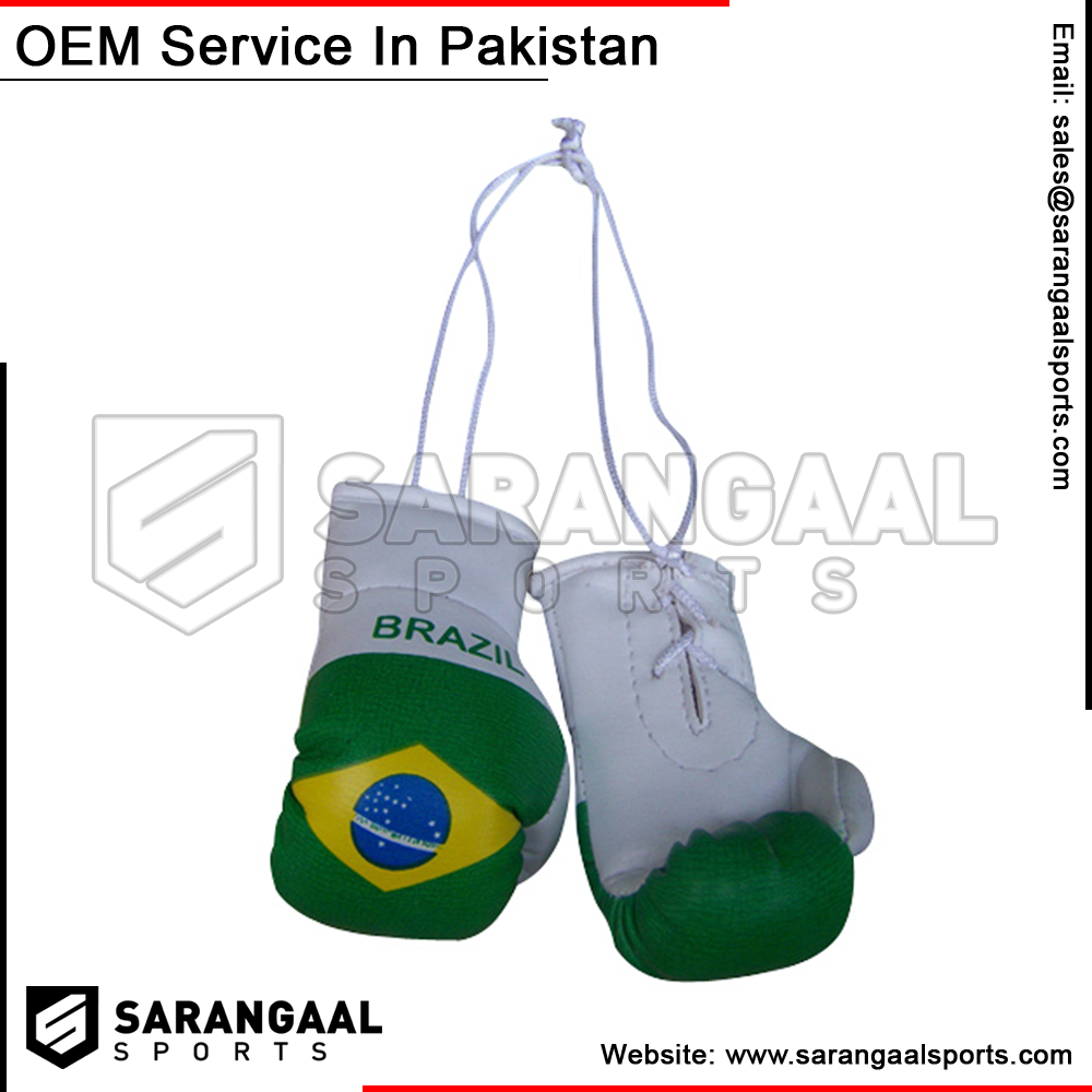 BOXING GLOVES HANGING