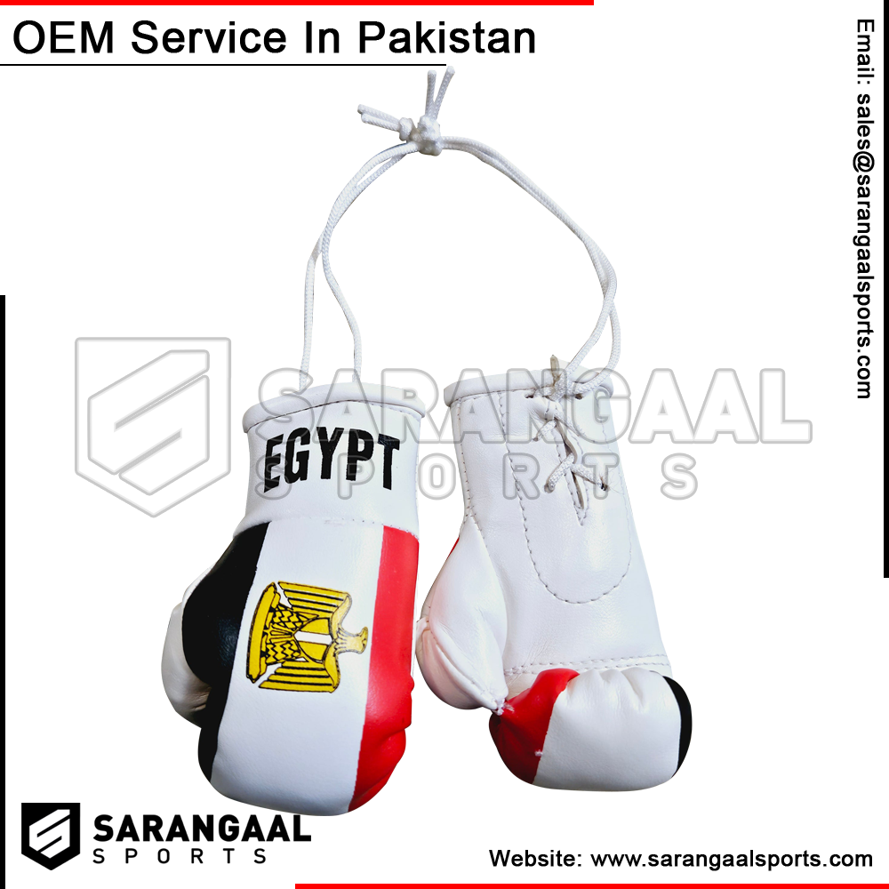 BOXING GLOVES HANGING