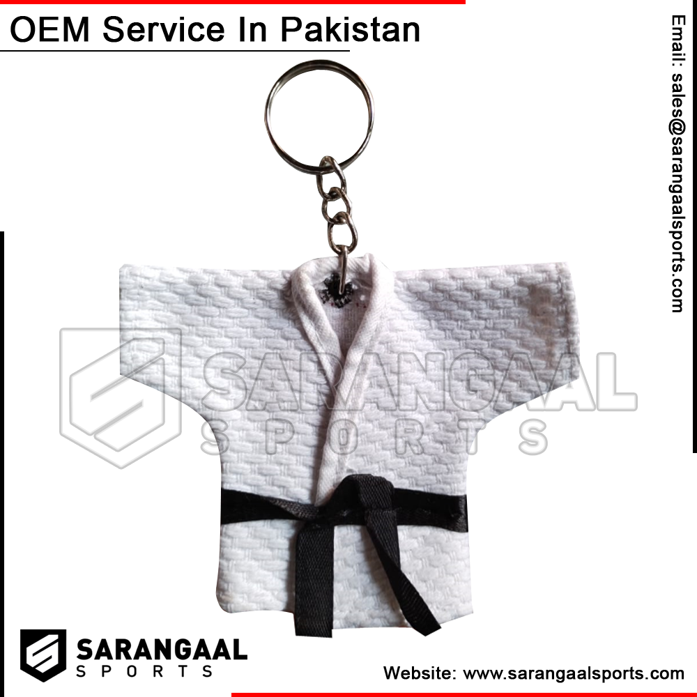 Judo Jacket Keychain