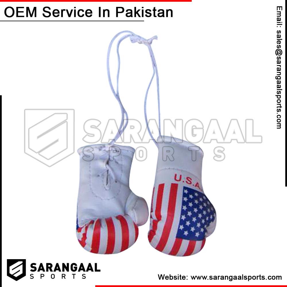 BOXING GLOVES HANGING