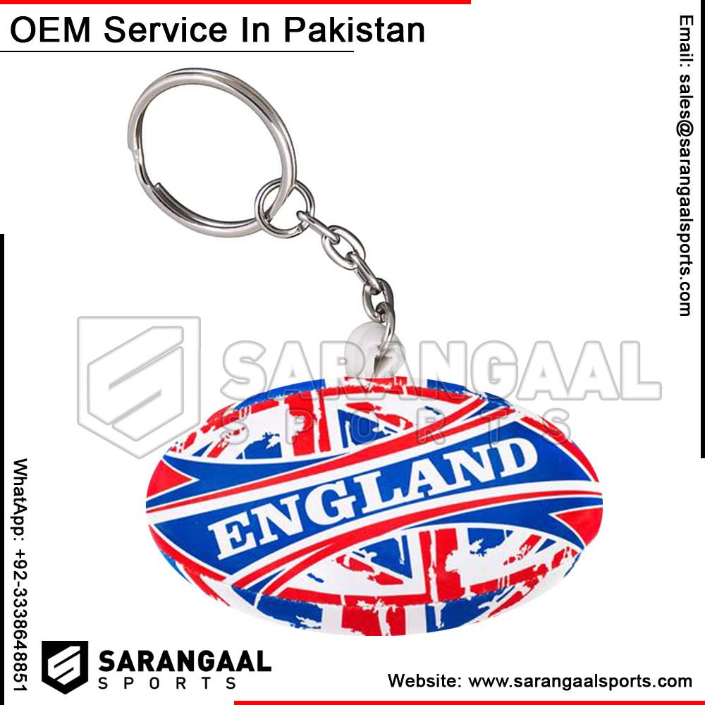 Mini Rugby Keychain