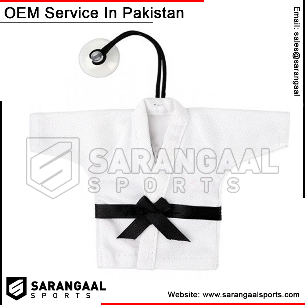 Karate Suit Keychain