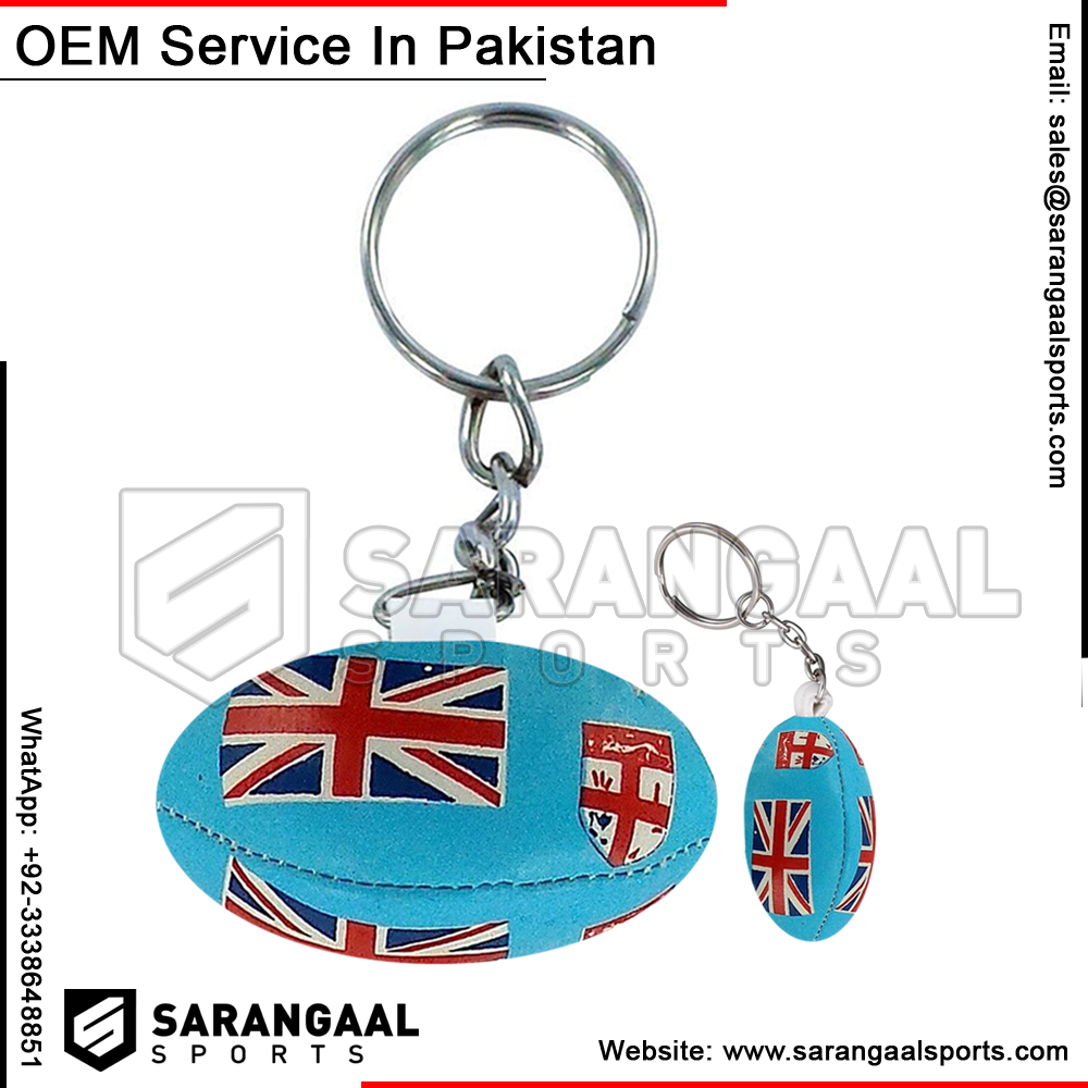 Mini Rugby Keychain