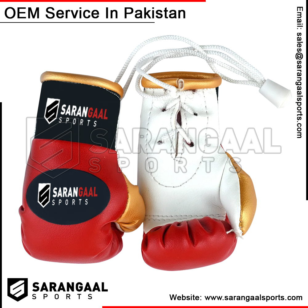 BOXING GLOVES HANGING