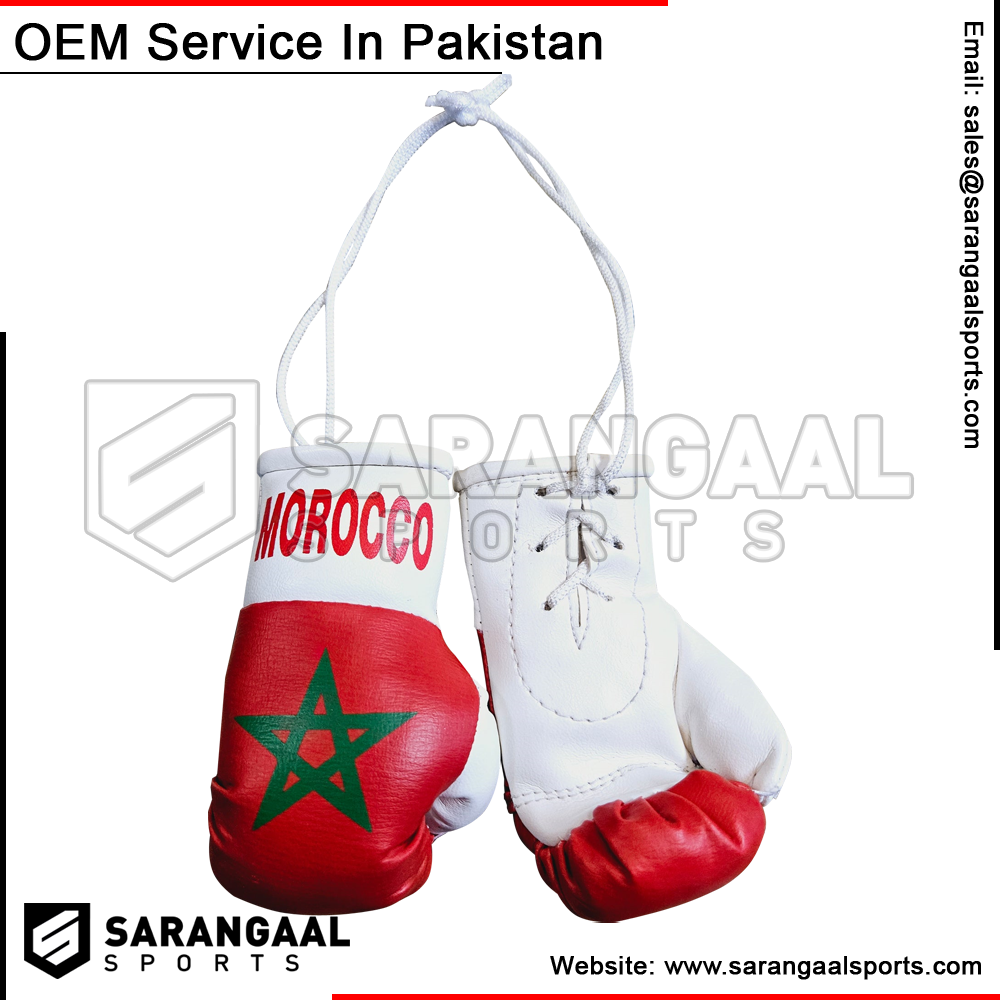BOXING GLOVES HANGING
