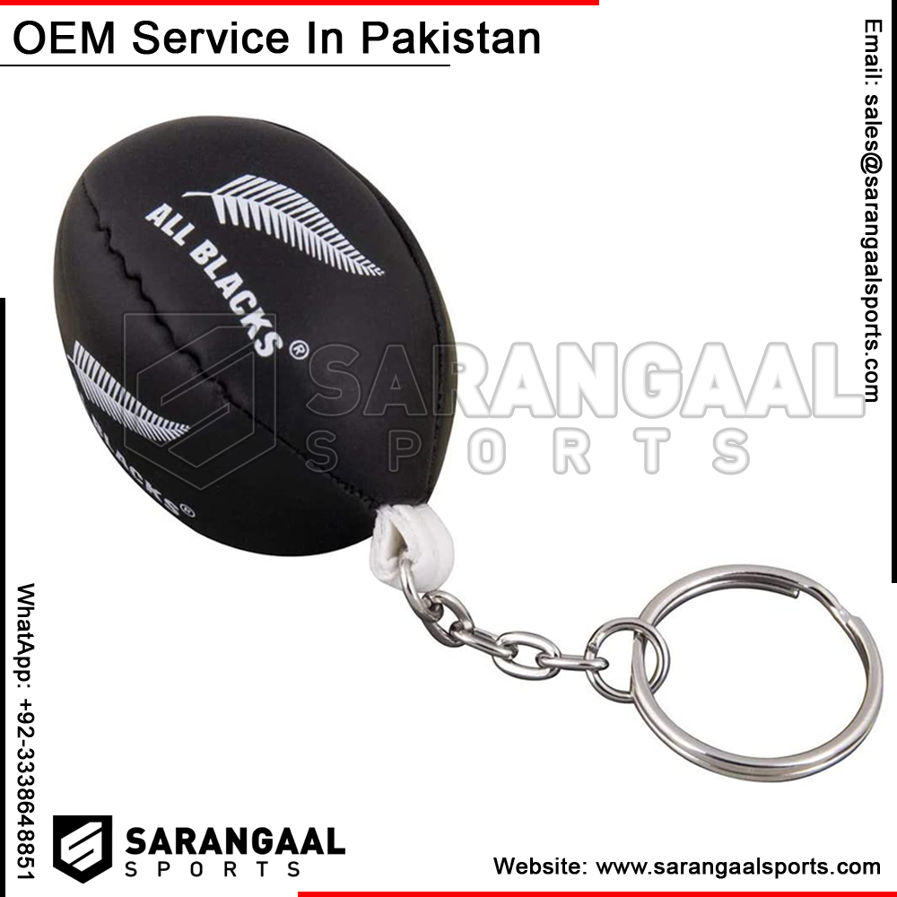 Mini Rugby Keychain