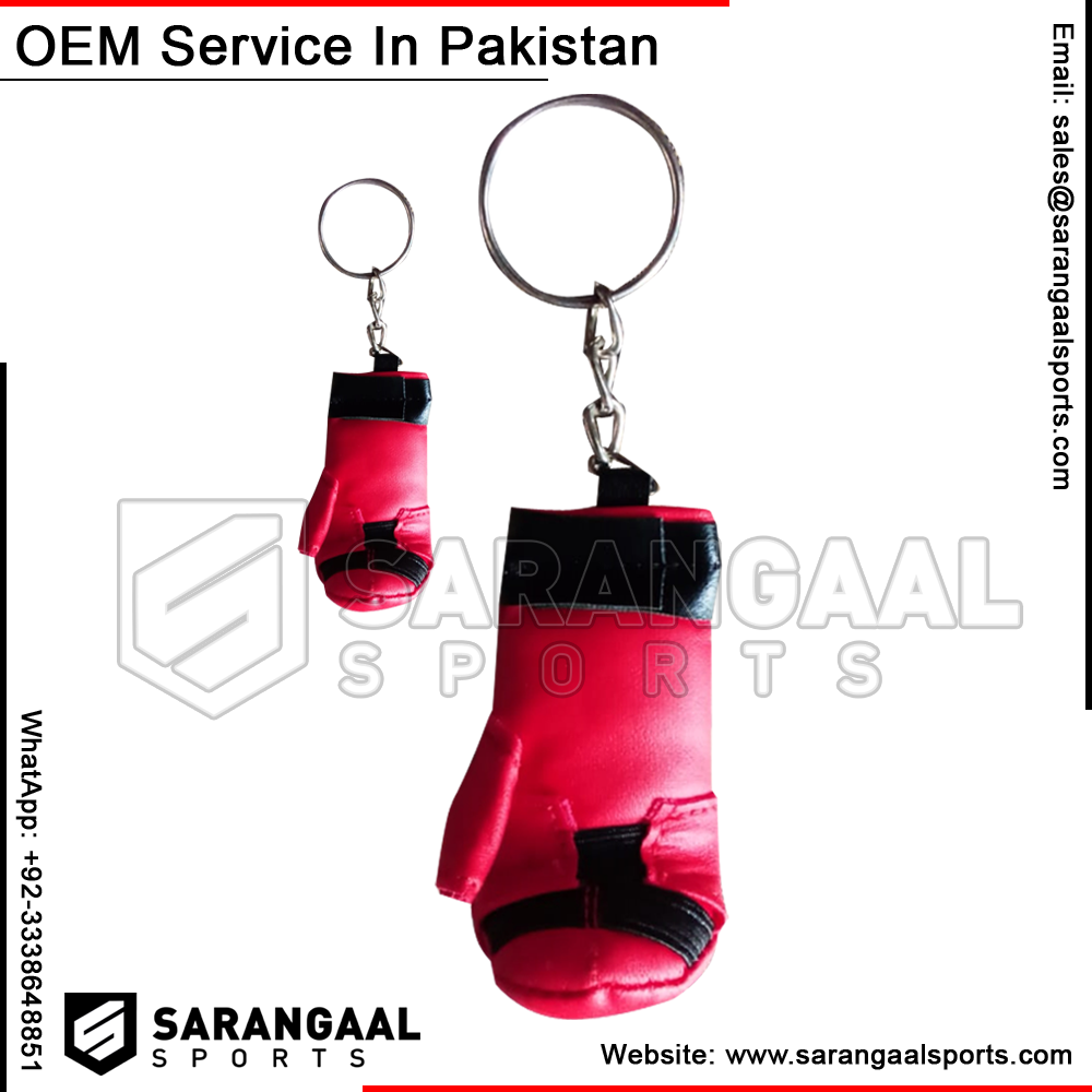 Boxing Mitts Keychain