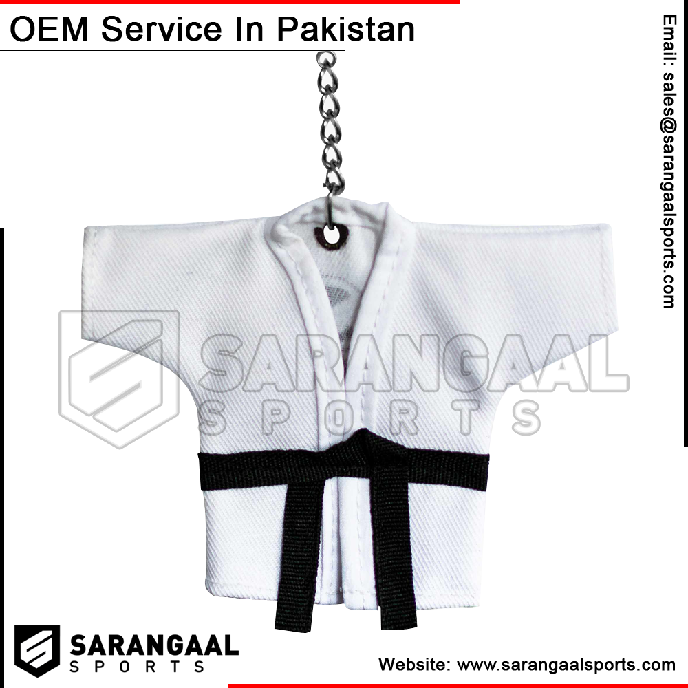 Karate Suit Keychain