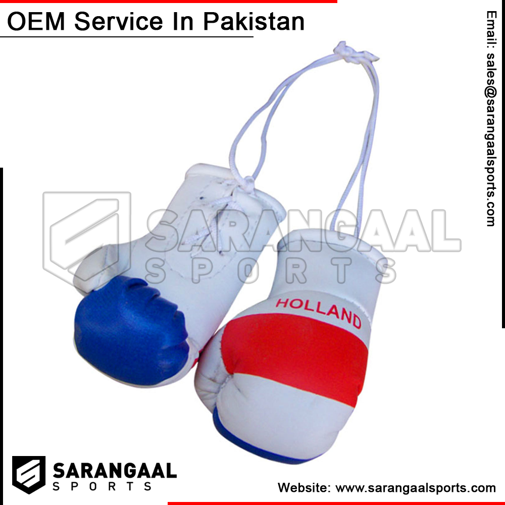 BOXING GLOVES HANGING
