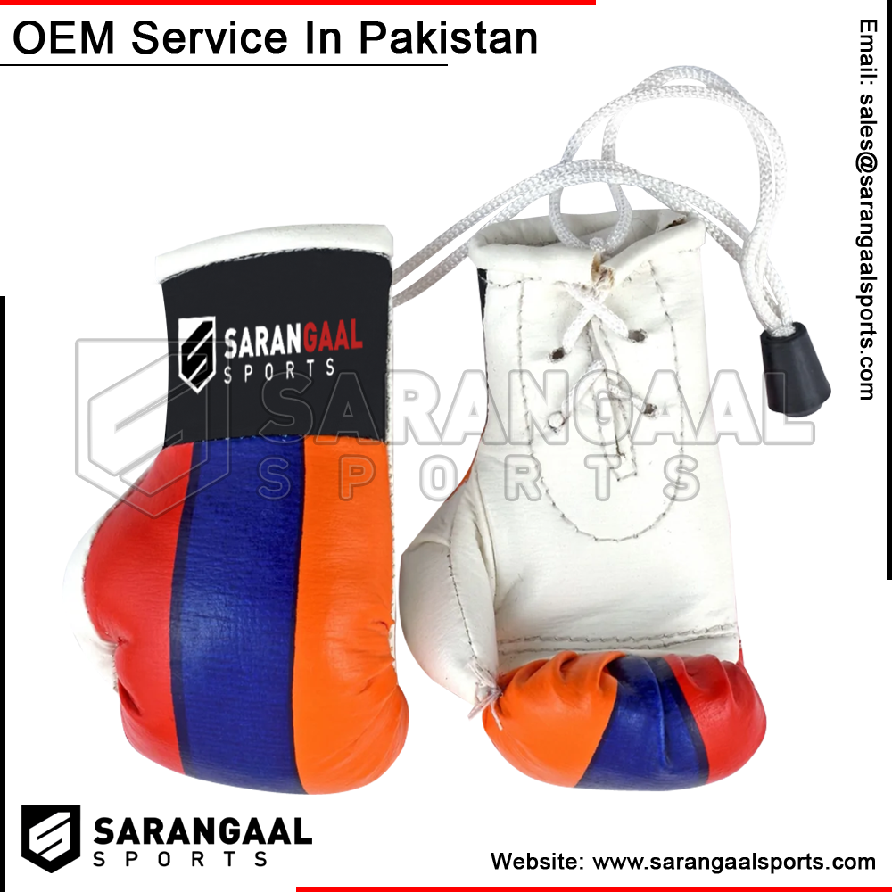 BOXING GLOVES HANGING