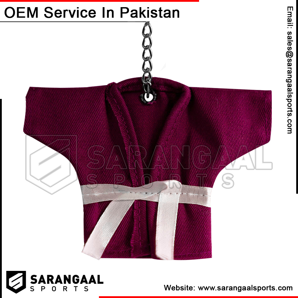 Karate Suit Keychain