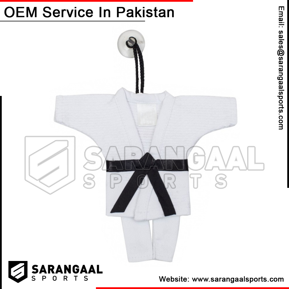 Judo Jacket Keychain