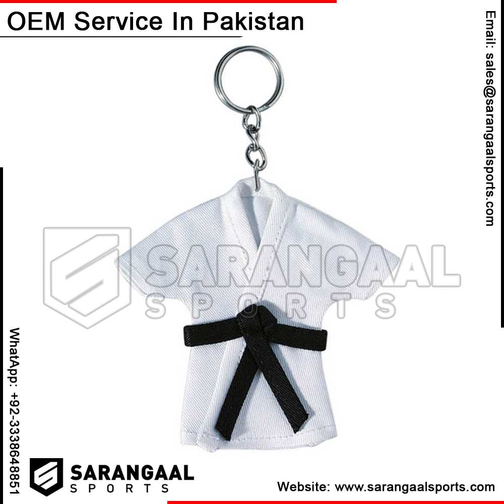 Karate Suit Keychain