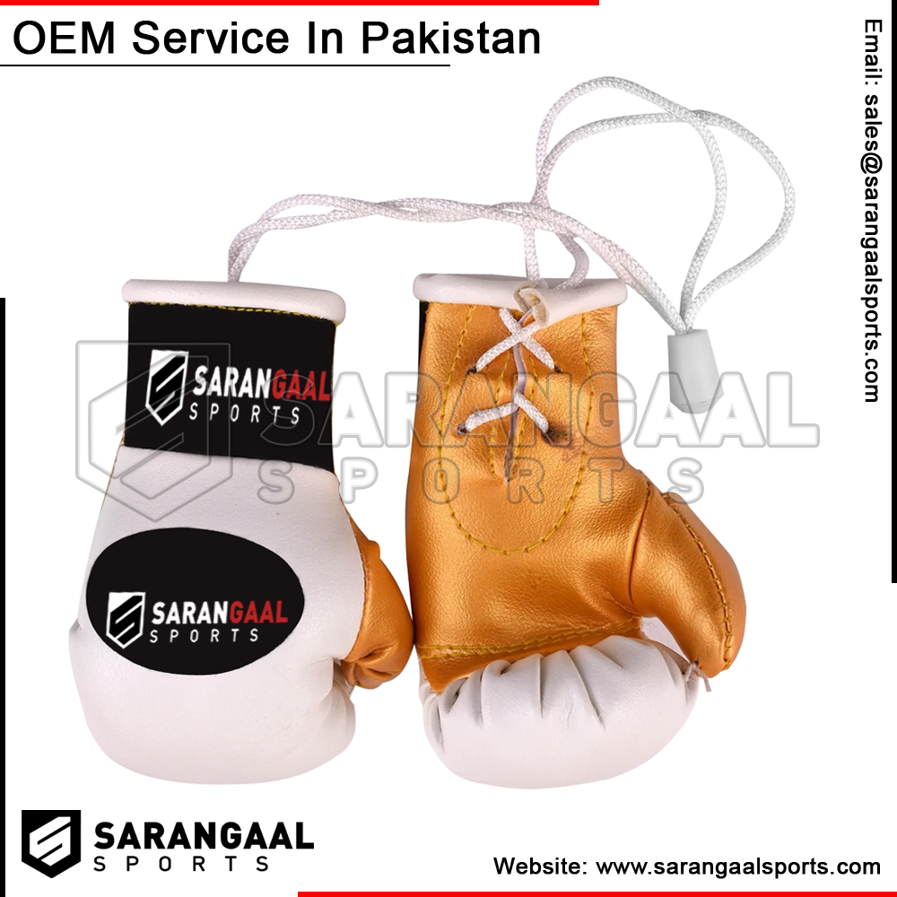 BOXING GLOVES HANGING