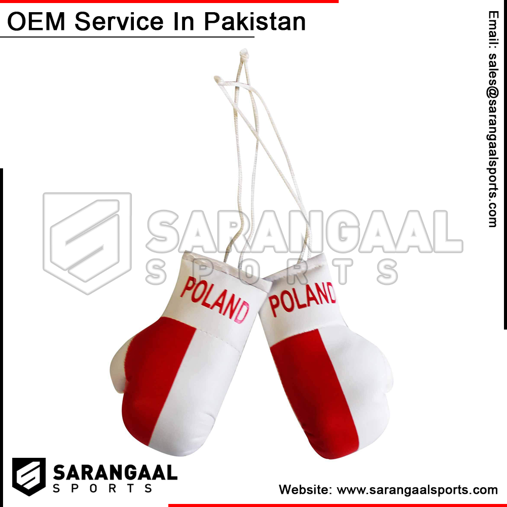 BOXING GLOVES HANGING