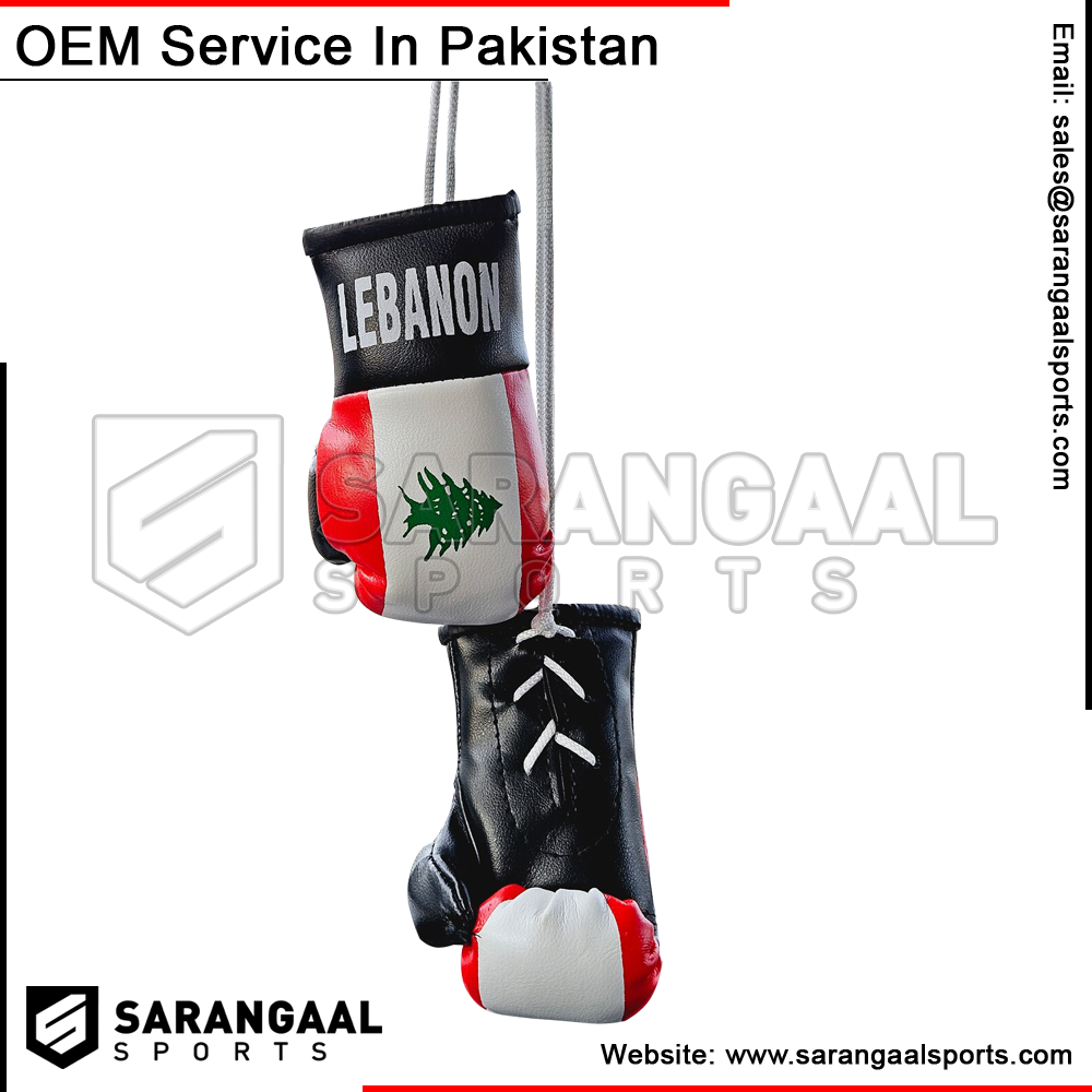 BOXING GLOVES HANGING