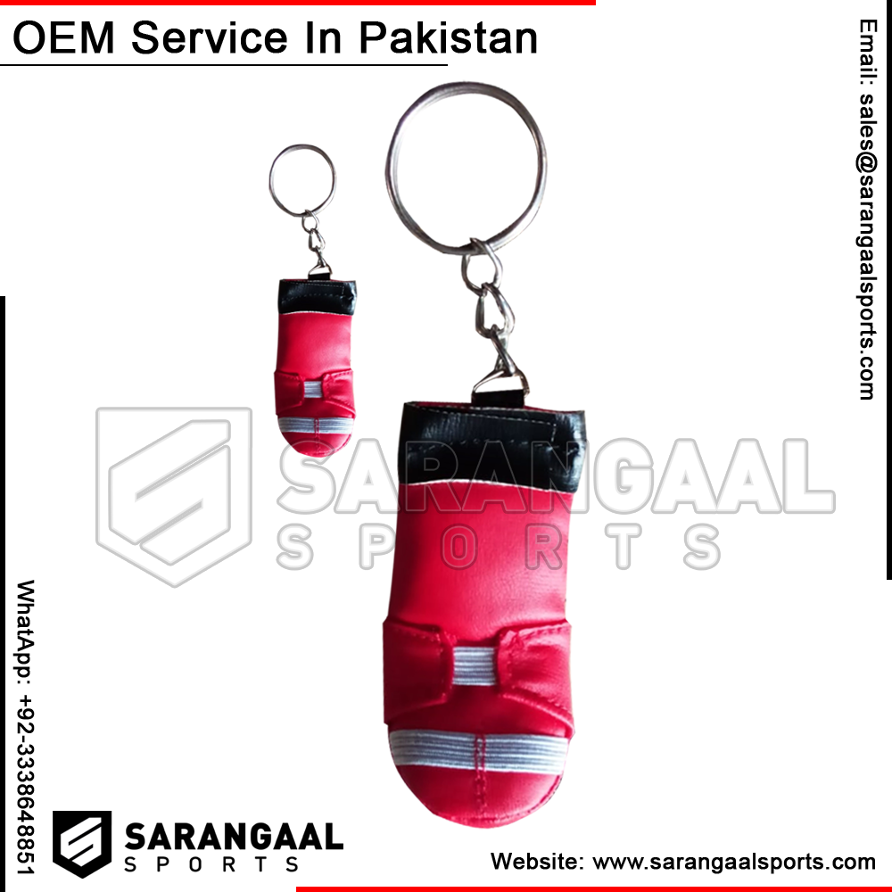 Boxing Mitts Keychain