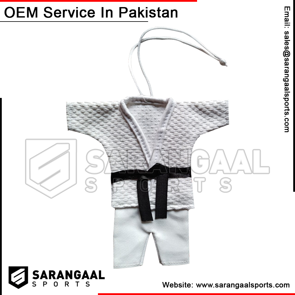 Judo Jacket Keychain