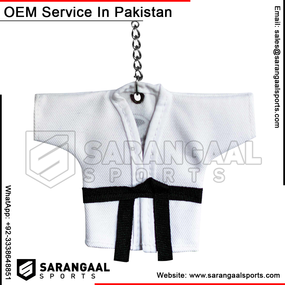 Karate Suit Keychain