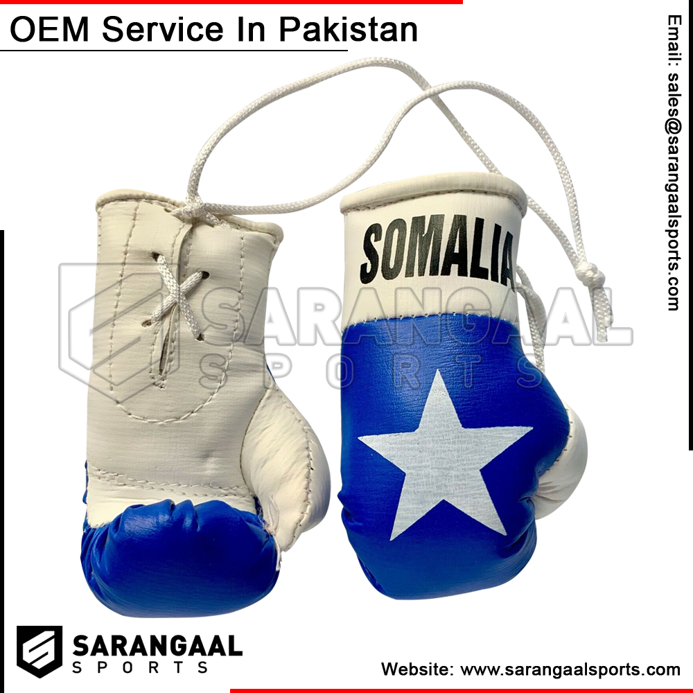 BOXING GLOVES HANGING