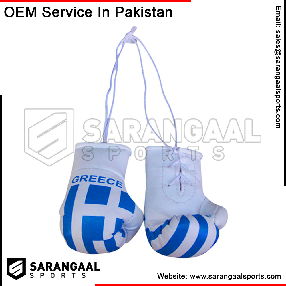 BOXING GLOVES HANGING