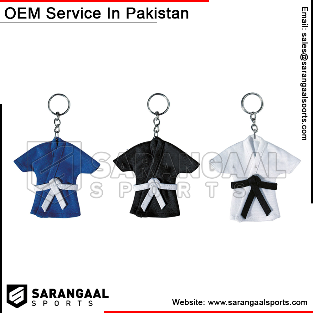 Karate Suit Keychain