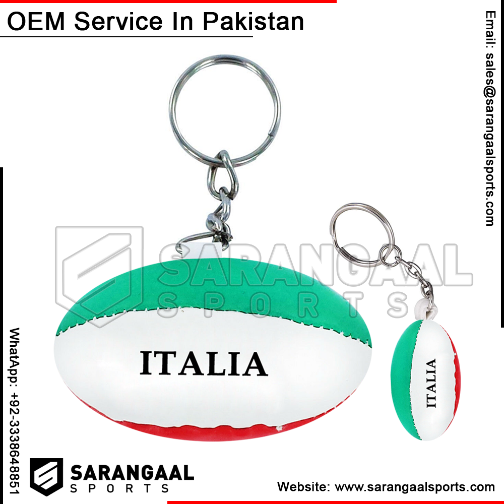 Mini Rugby Keychain