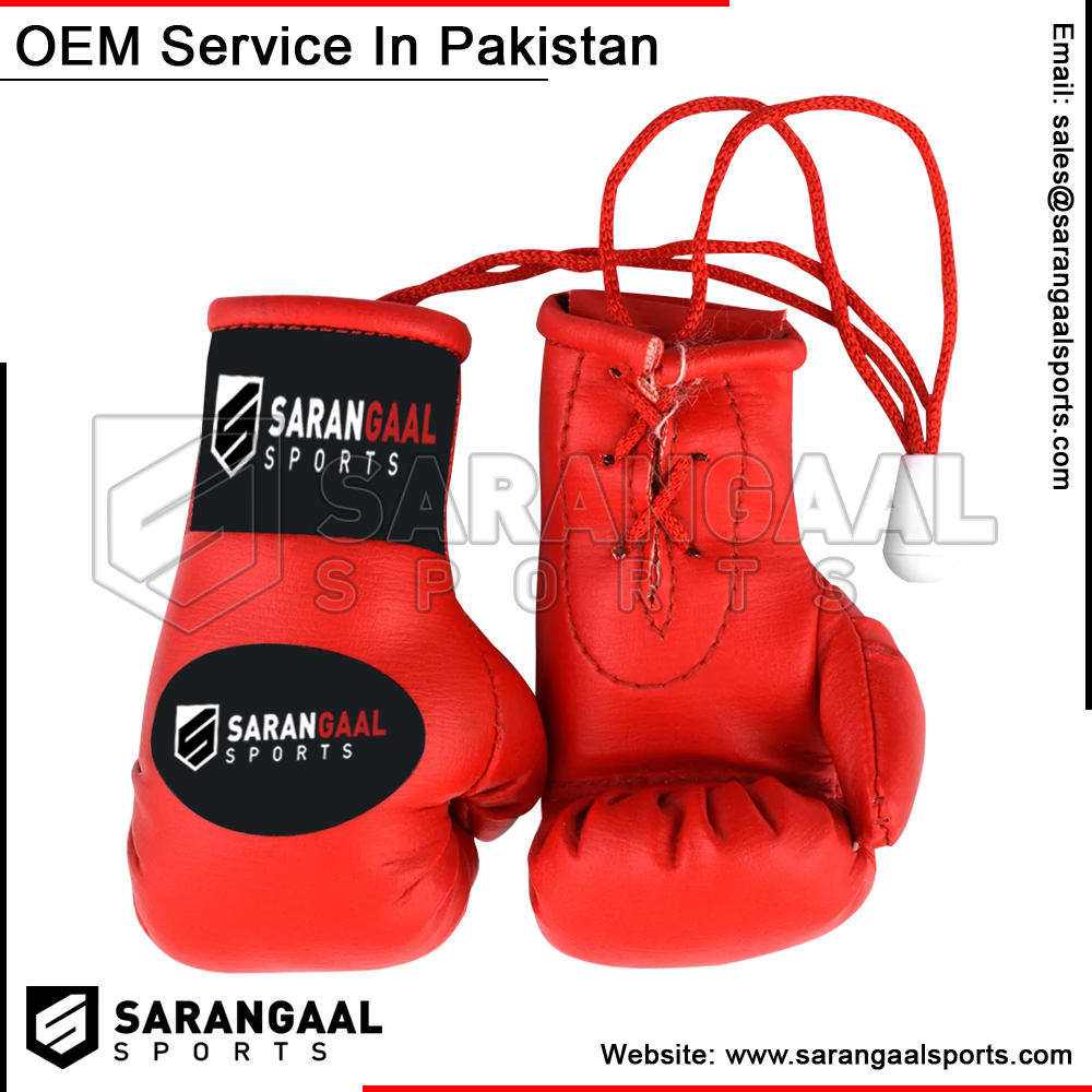 BOXING GLOVES HANGING