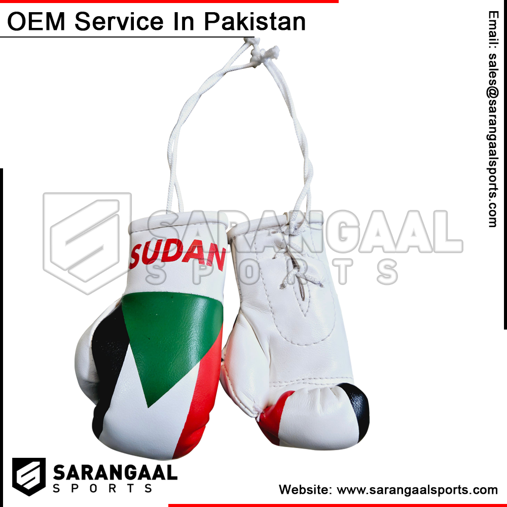 BOXING GLOVES HANGING