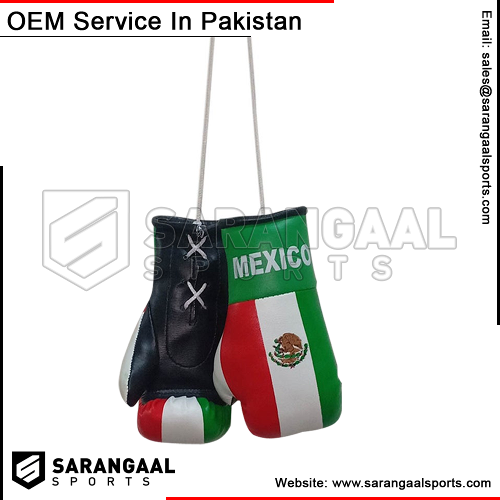 BOXING GLOVES HANGING